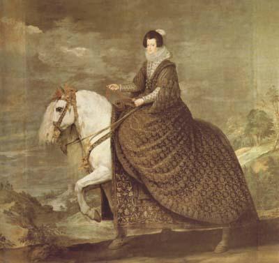 Diego Velazquez Portrait equestre de la reine Elisabeth (df02) Sweden oil painting art